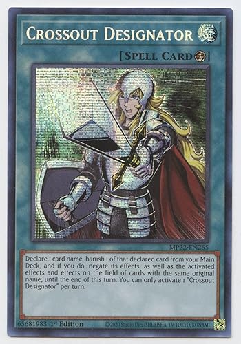 Yu-Gi-Oh! Crossout Designator - MP22-EN265 - Prismatic Secret Rare - 1ª edición