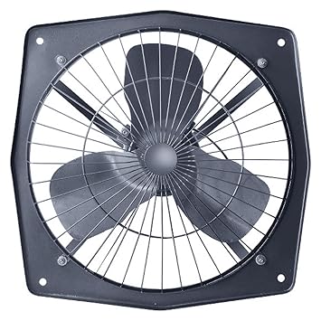 Candes High Speed Solo Fan 9inch / 230 mm 3 Blade Exhaust Fan (Black, Pack of 1)