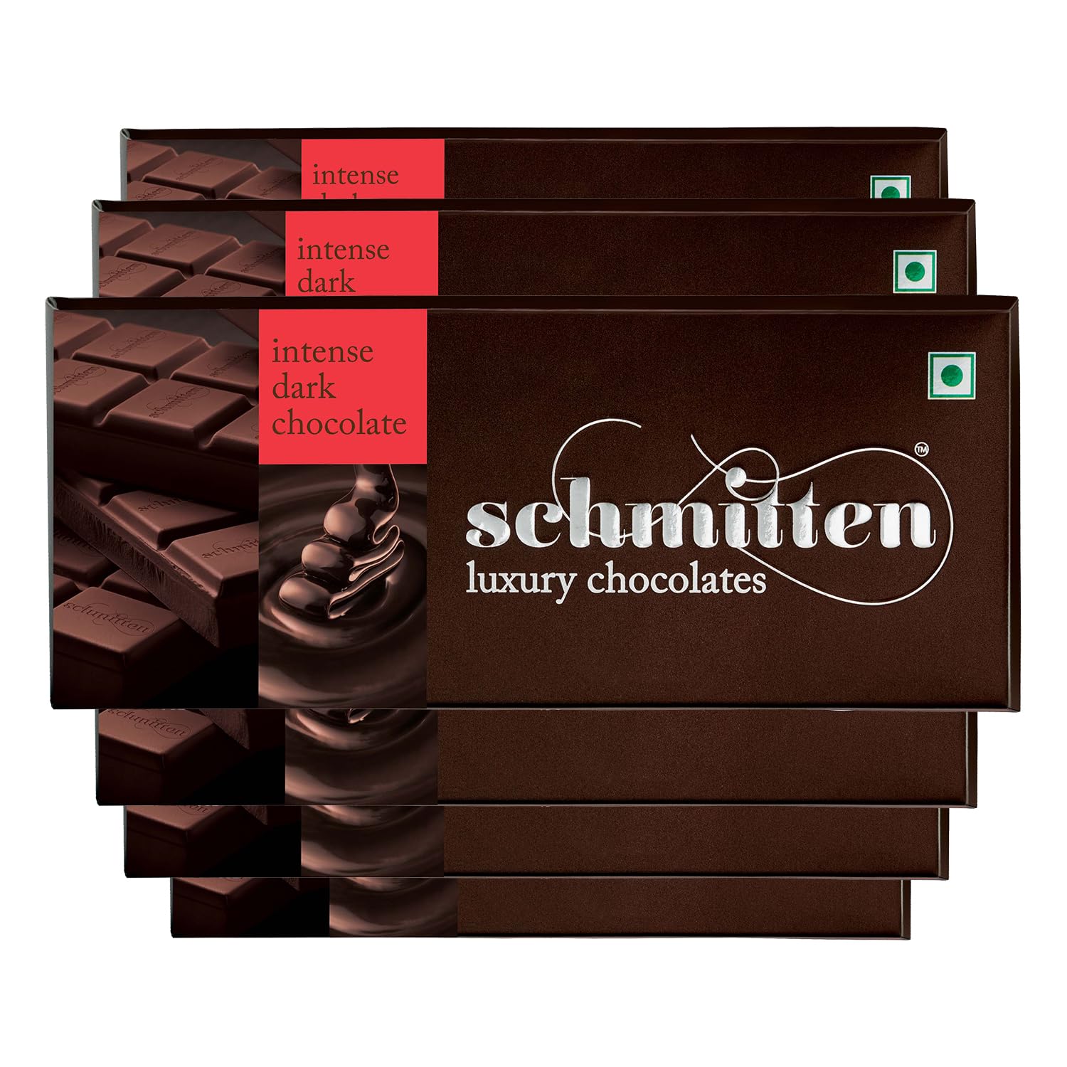 Schmitten Luxury Intense Dark Chocolate Box Combo - 6 x 70 grams Bars (420 grams) | Premium Gift Pack for Family and Special Occasions | Made With Rich Cocoa Butter (B0BRB7GG3F) Amazon Price History, Amazon Price Tracker