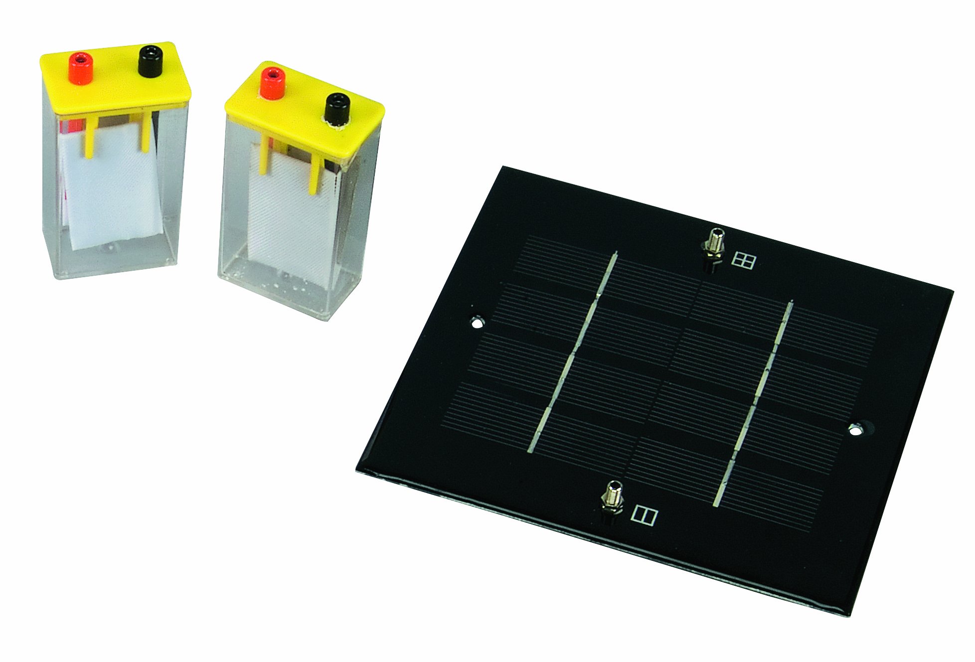 3B Scientific U10971 - Juego complementario de celda de Combustible de 3 Piezas, para Equipo fotovoltaico