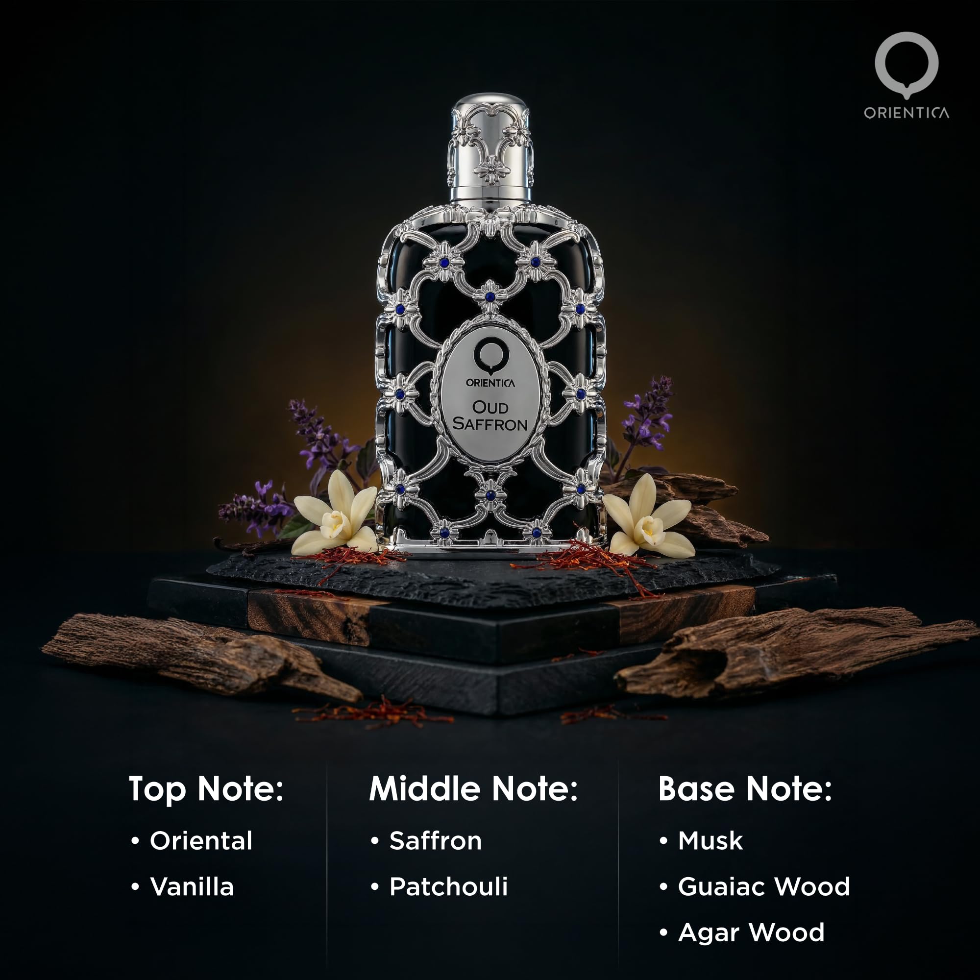 Orientica Luxury Collection Oud Saffron Eau de Parfum, 80 ml