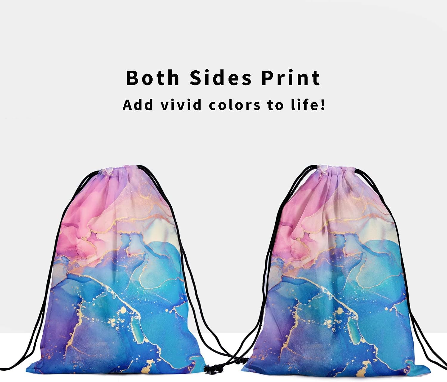 Gymnastics Grip Bag Water Resistant Drawstring Bag Adjustable for Women Men image 3