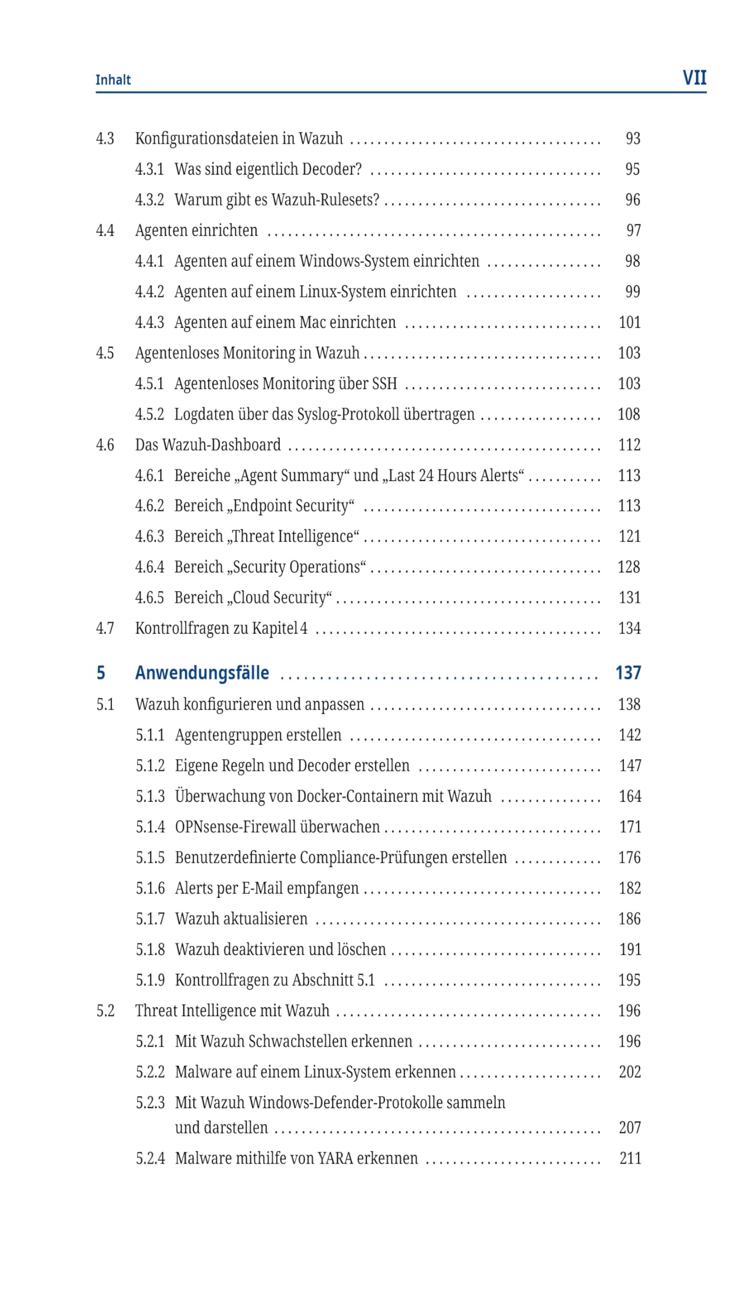 Cybersicherheit mit Wazuh: Bedrohungen mit Open-Source-Software erkennen, analysieren und abwehren