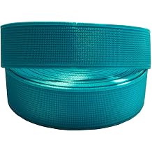 3/4 Inch Elastic Bands 6 Yards Double-Side Twill Woven Elastic Flat Heavy Stretch Elastic for Sewing Pants Waistband Lake Blue, 3/4 Inch, 222004