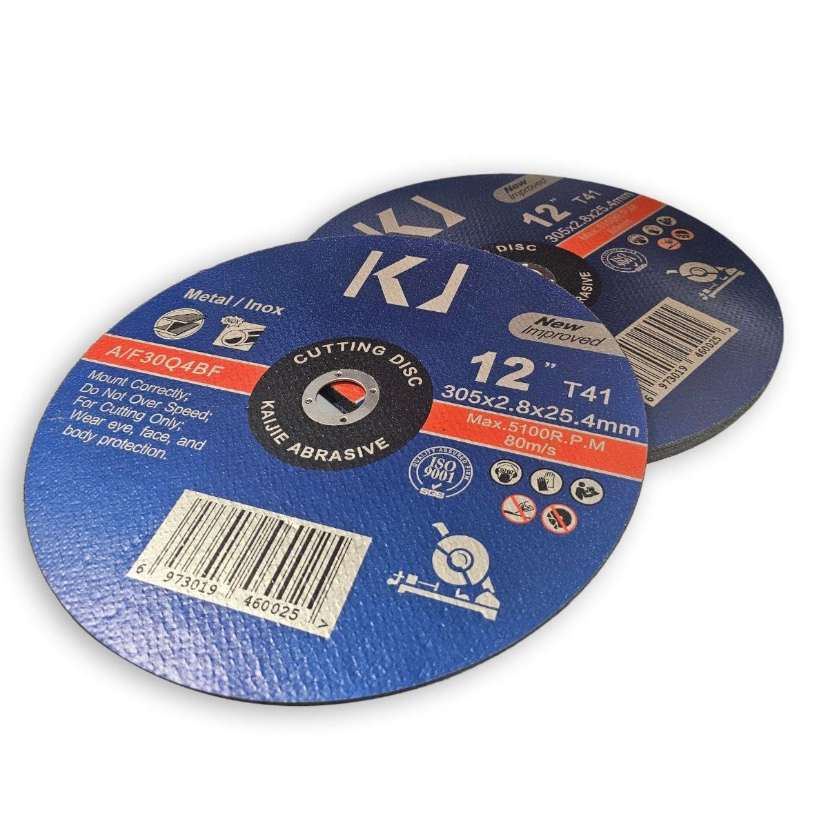 DISQUES A TRONCONNER METAL, INOX 305 x 2.8 x 25.4 MM - LOT DE 5 PCS