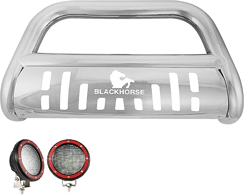 Miniatura 2 de Kit de barra de toro Black Horse de acero inoxidable compatible con Nissan Armada 2005-2015 Nissan Titan-BB113205-SP-PLFR 2004-2015