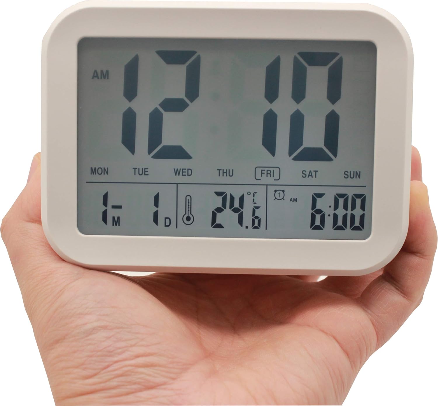 HongDee Digital Talking Alarm Clock for The Blind and Low