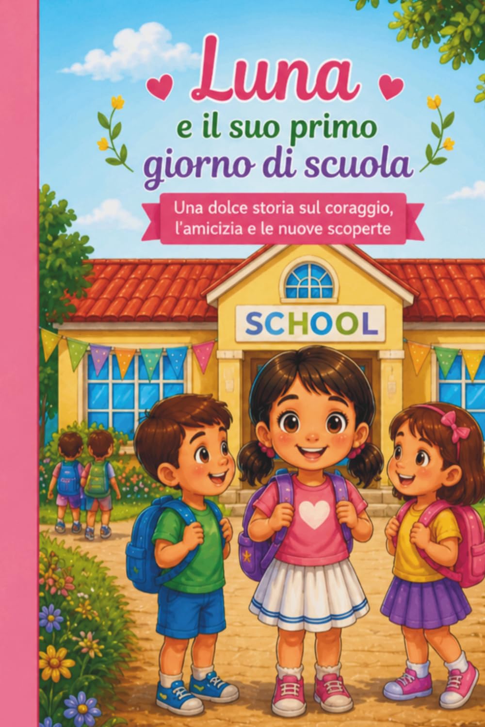 Luna e il suo primo giorno di scuola: Una storia illustrata sulla fiducia e il coraggio per bambini dai 3 agli 8 anni. (Le avventure di Luna)