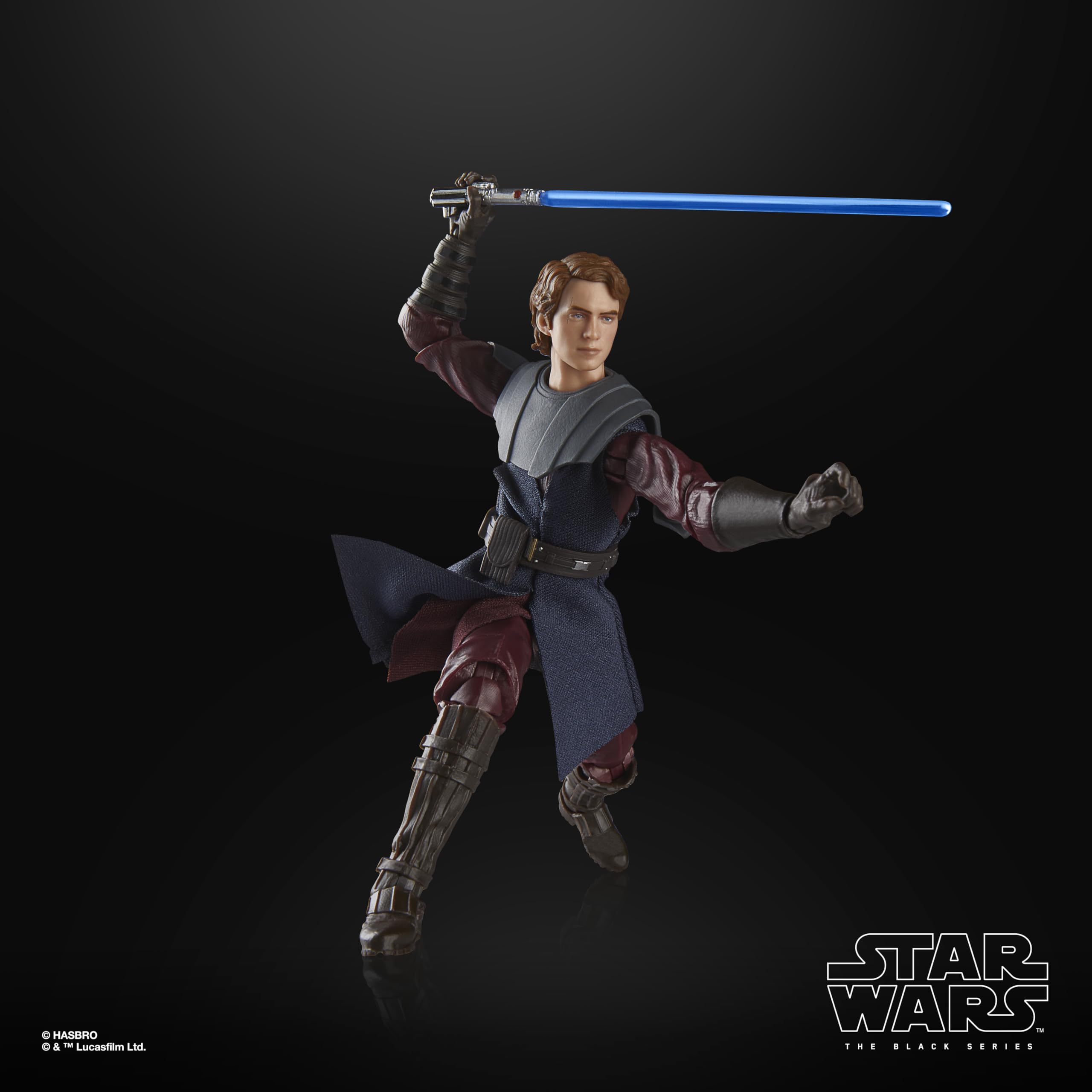 Star Wars The Black Series, Anakin Skywalker, Star Wars: Ahsoka, Figura Premium Coleccionable de 15 cm