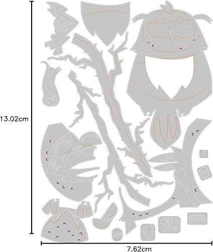 Miniatura 9 de Tim Holtz - Troquel Sizzix SIZZIX THINLITS, color Skelly