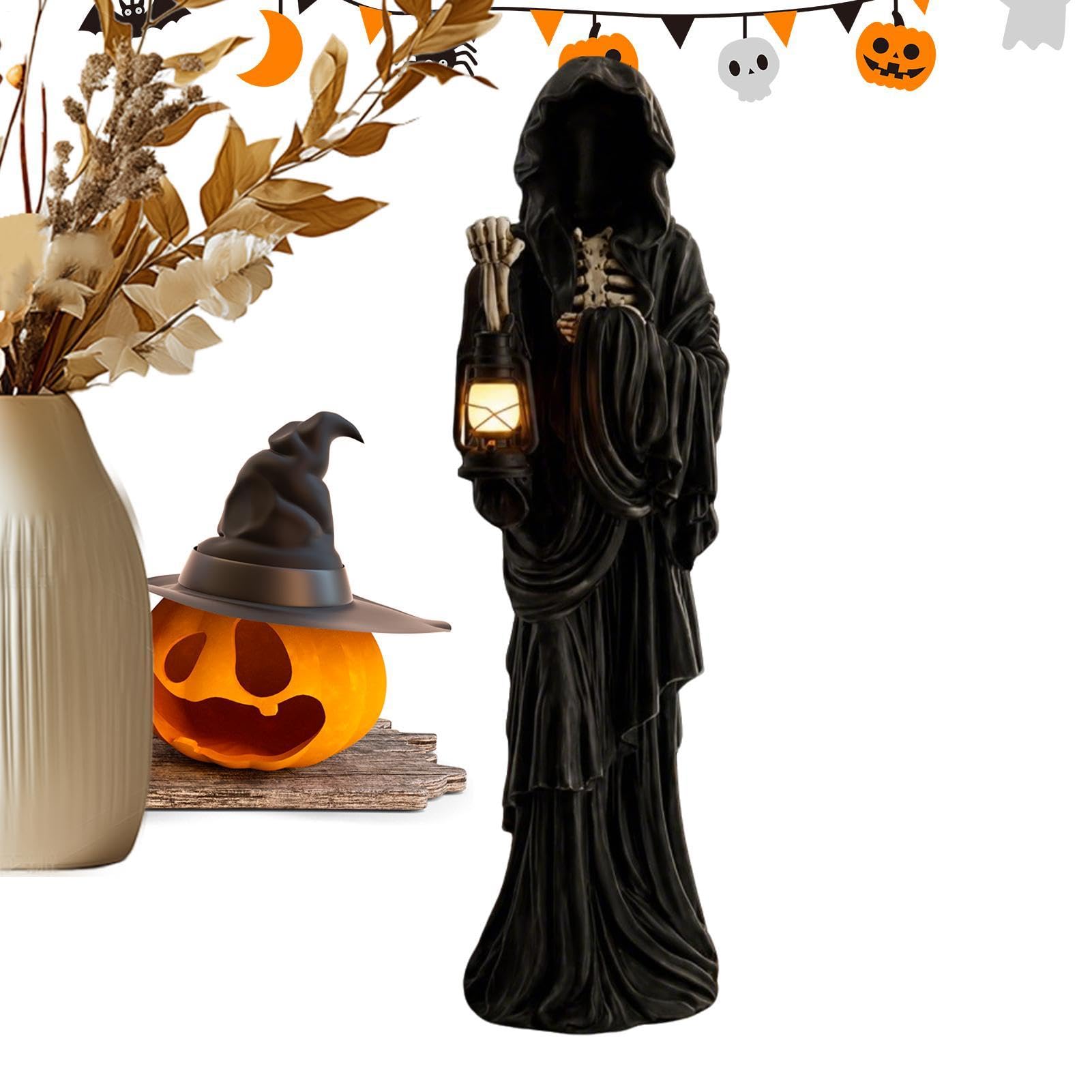Sculpture de squelette pour fête à domicile et décoration d'Halloween