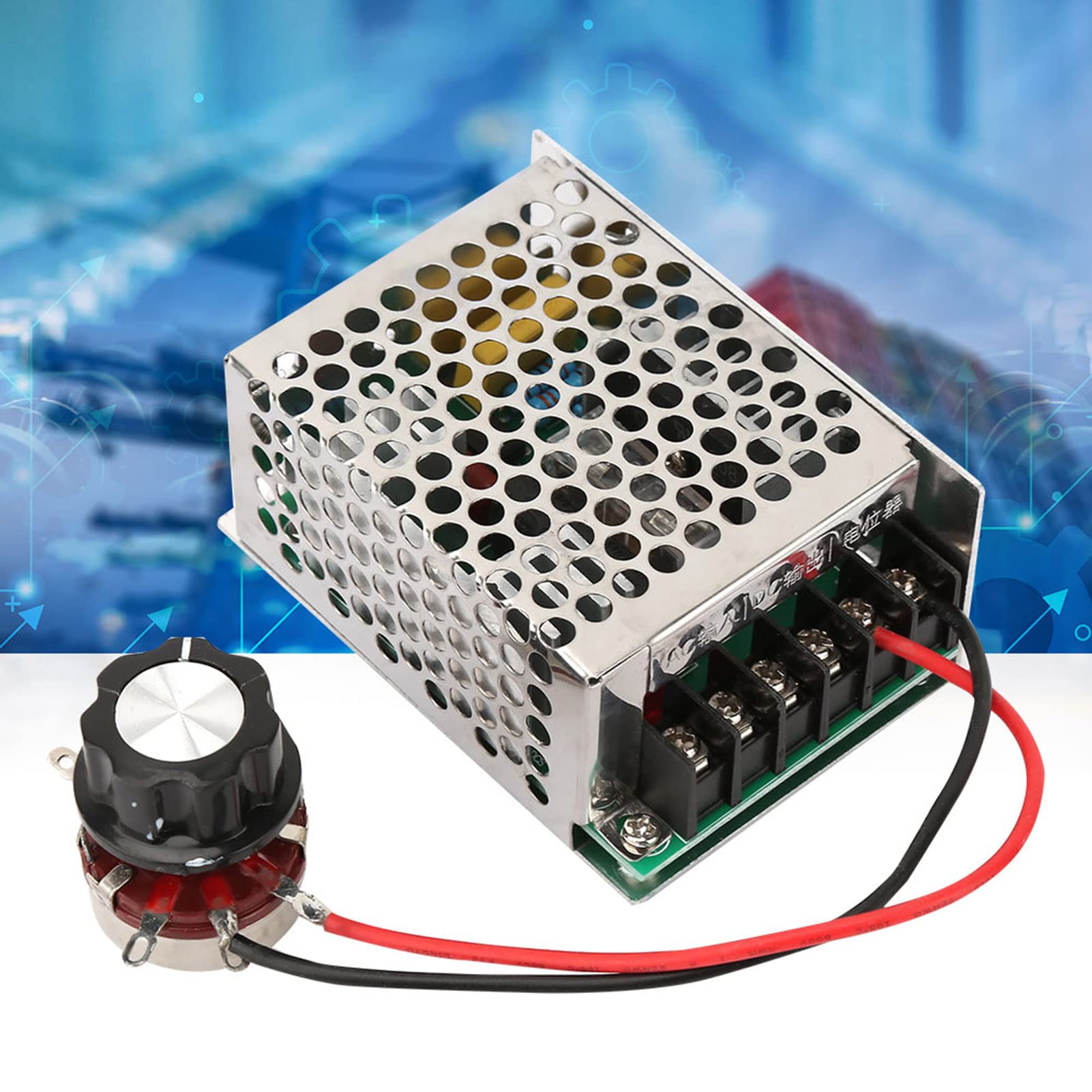 Regolatore Velocità Motore 220V DC 4KW Monofase per Controllo Velocità Motori Industriali Automazione