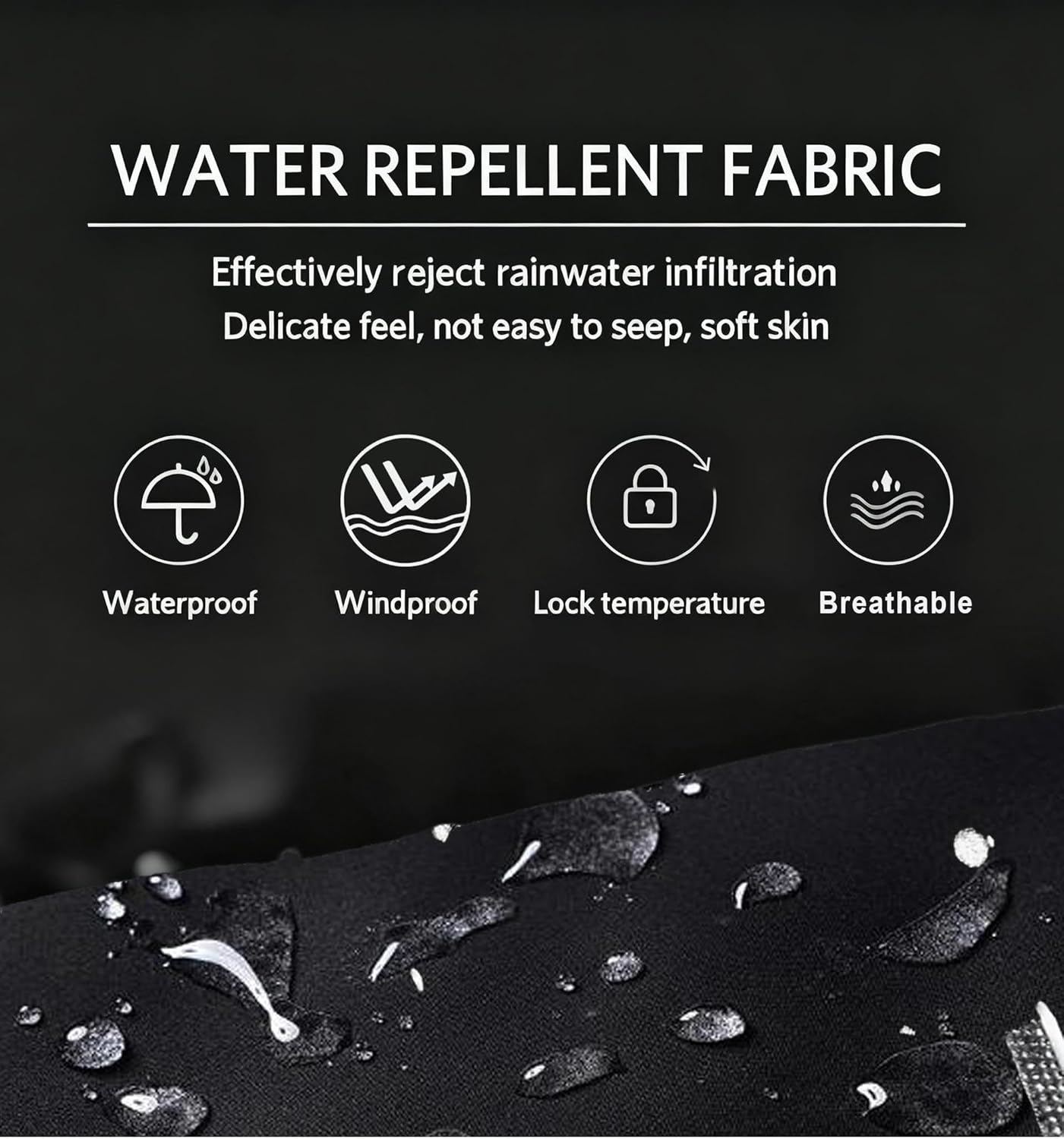 Mens Winter Warm Sweatpants，Windproof Straight Leg Casual Pants, Fleece Warm Jogging Pants, Outdoor Clothing - Image 7