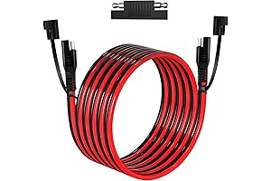 SAE Extension Cable for Solar Panels, Automotive, and More