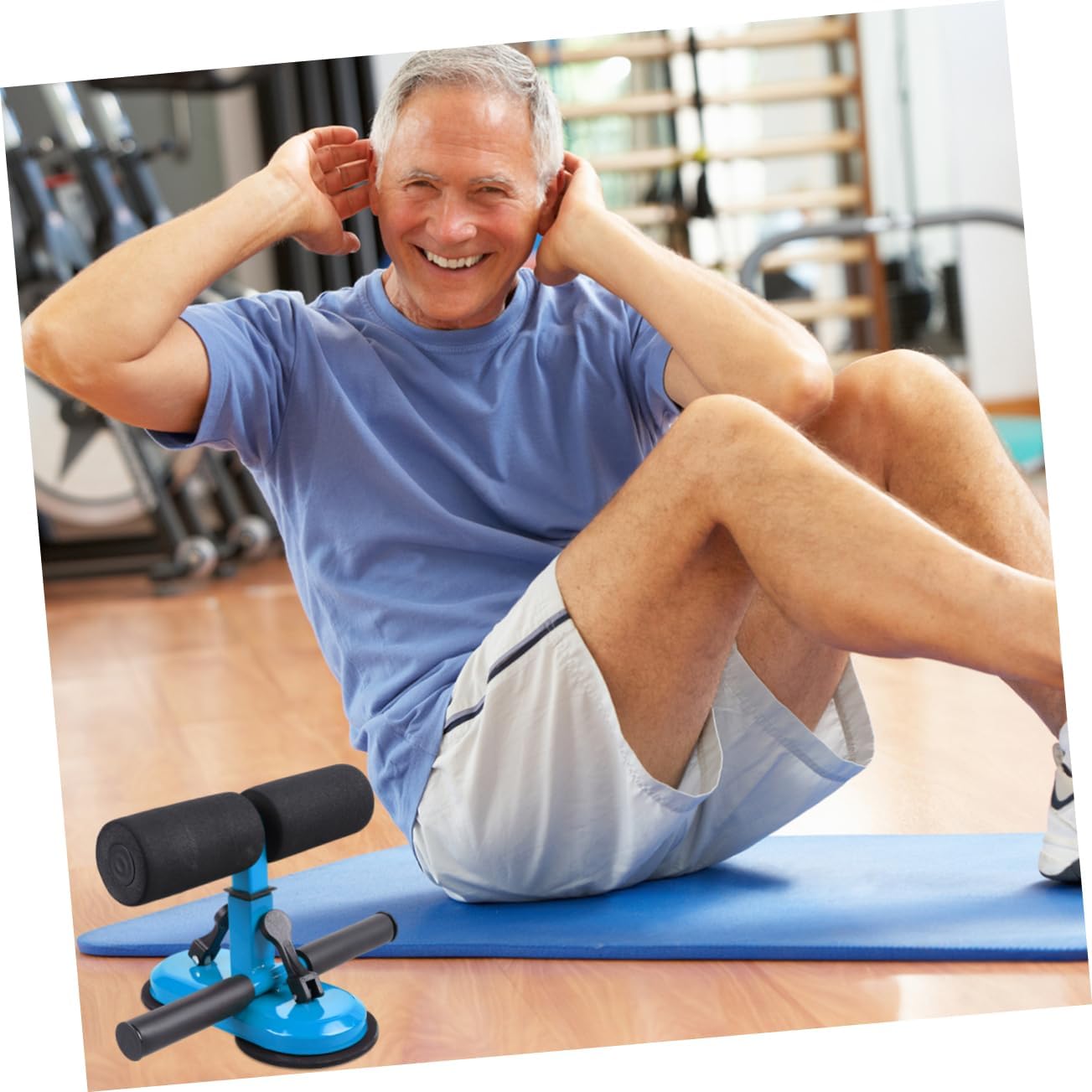 Sit-up Tool Professional Abdominal Trainer Barbell Pad for Hands Equipment Exercise Bar Sit up Body