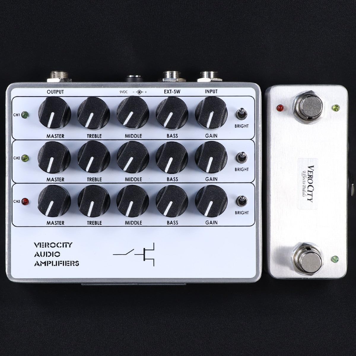 Amazon | Verocity Effects Pedals/三PLUS-ES + 三 PLUS-FS ［専用