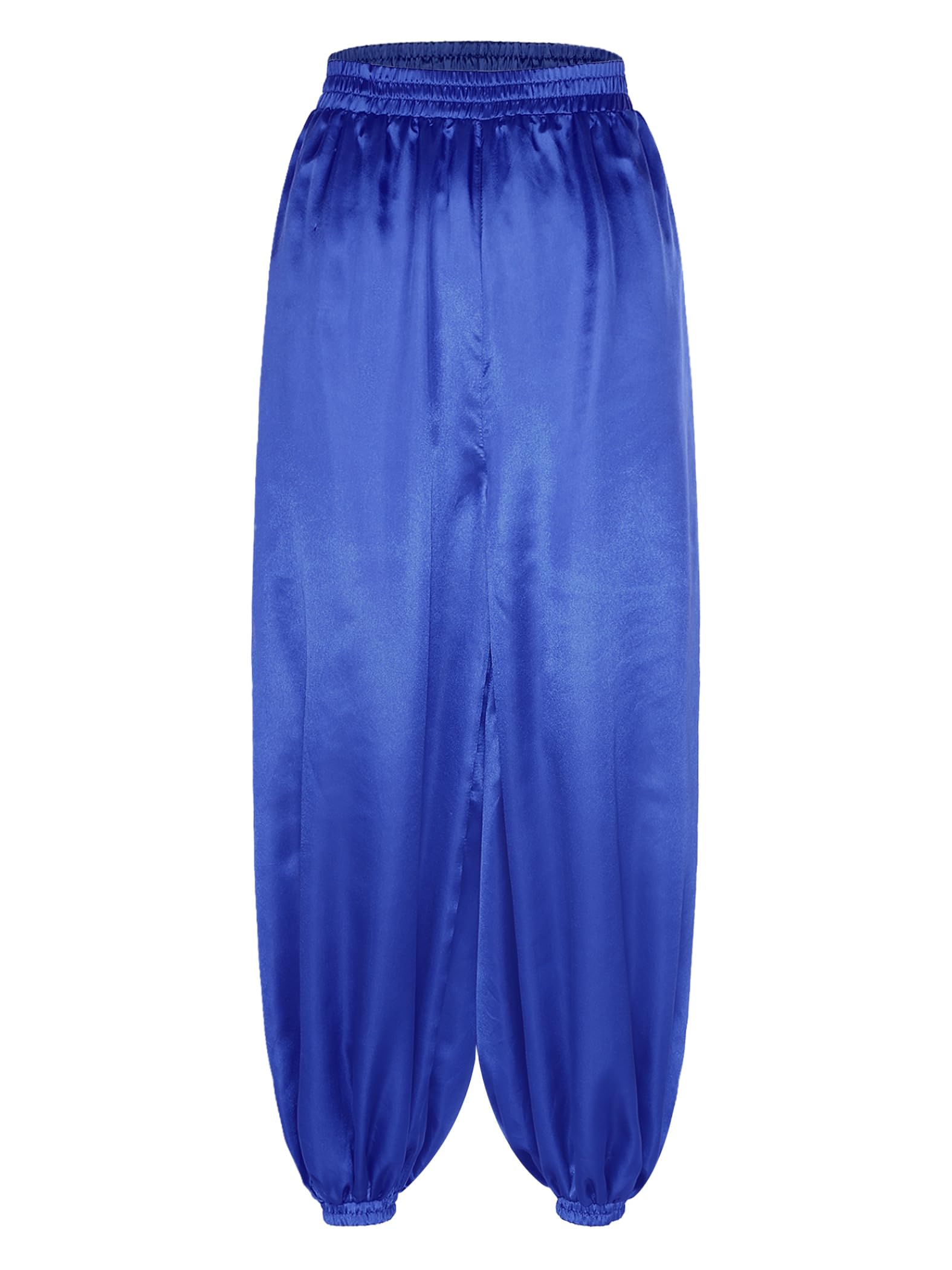 Pantalones De Harén Para Hombres Disfraz De Príncipe Árabe Satén Holgados
