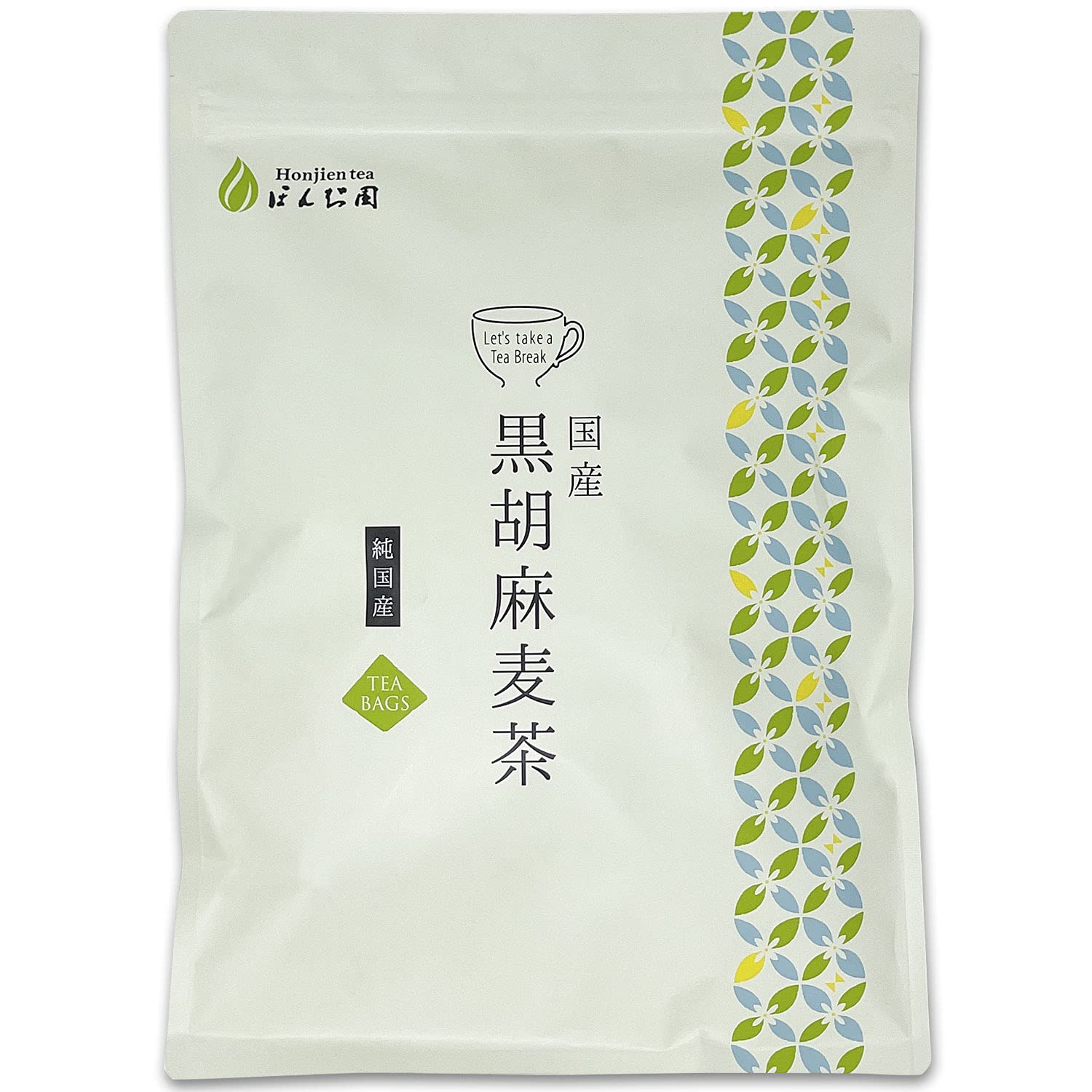 国産黒胡麻麦茶♥1袋　5gx50P Amazon | Honjien tea 国産 黒胡麻麦茶 ティーバッグ 大容量
