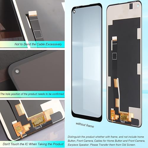 Miniatura 5 de Pantalla LCD para Motorola Moto G Stylus 5G XT2131 Kit de reemplazo de pantalla táctil digitalizador Asamblea con herramientas de reparación