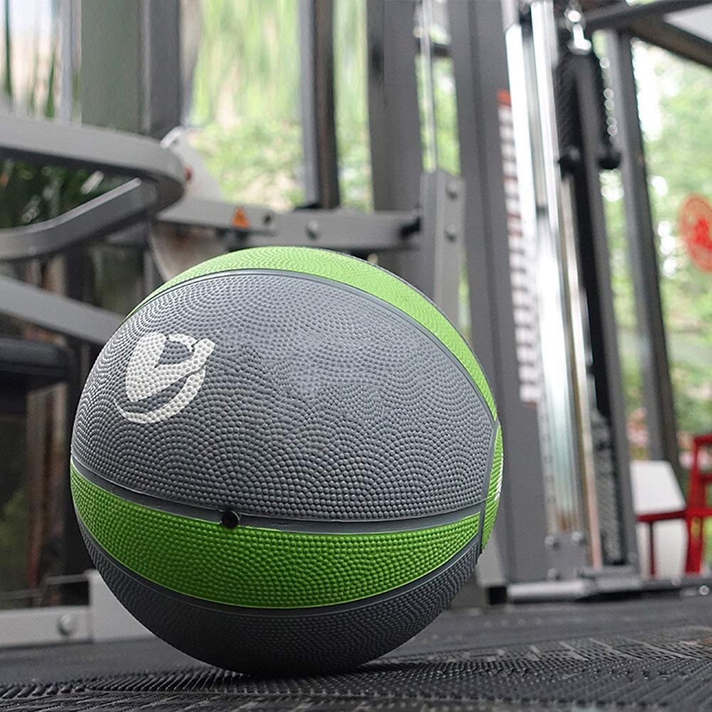 Palle mediche Medicina Wall Ball Sfera, Gomma Elastica Fitness Palla Gravity Ball, Fisica Aerobica Fitness Palla Formazione in Home Gym Yoga Hall, 3-10kg Opzionale (Size : 9kg/19.8lb)
