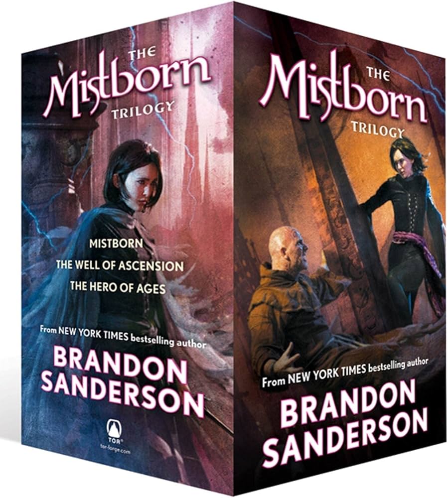 Mistborn Trilogy Boxed Set (Mistborn, The Hero of Ages, & The Well of  Ascension): Sanderson, Brandon: 9780765365439: Amazon.com: Books