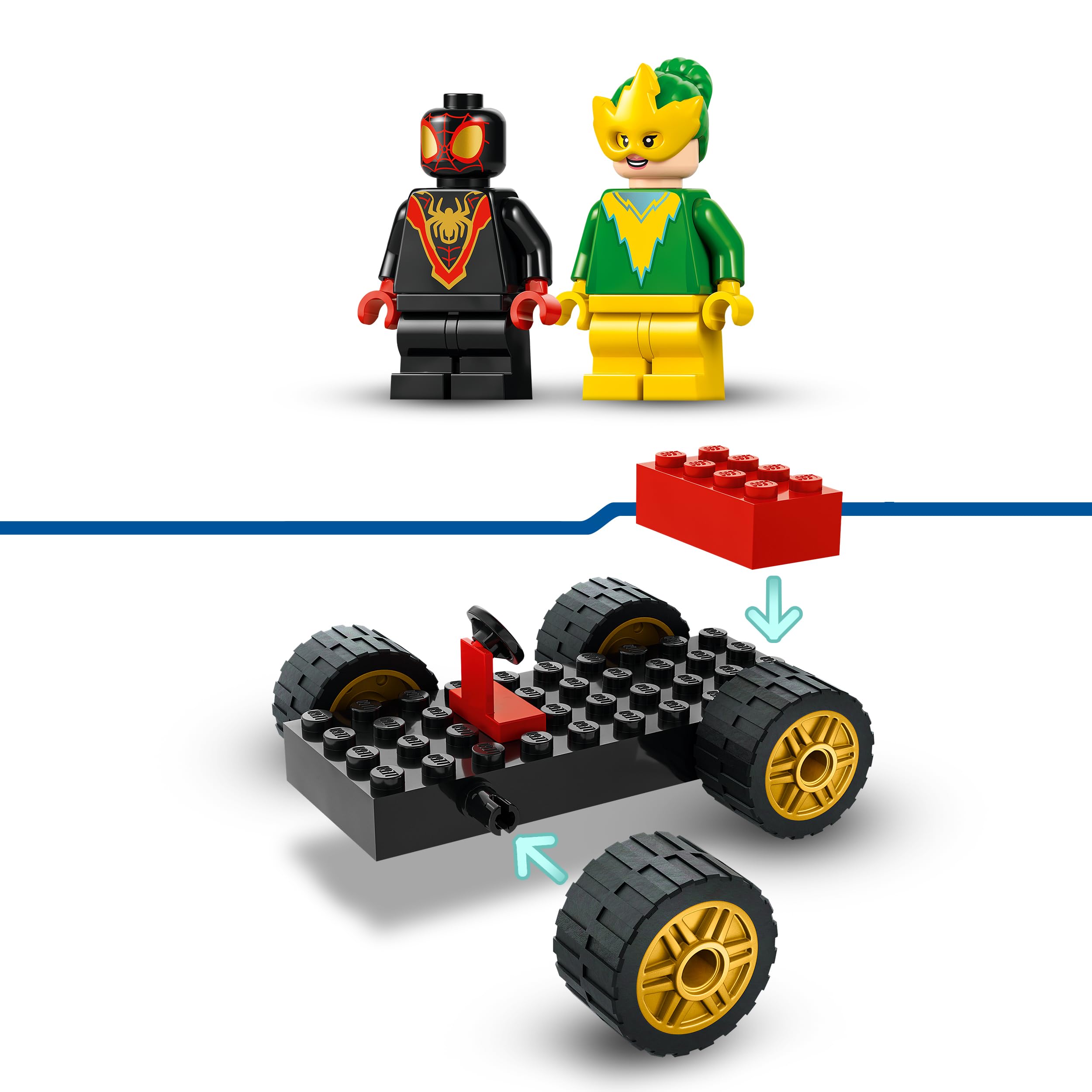 デパコスセット Amazon.com: Lego Team Spidey Drill Spinner Vehicle Set 10792