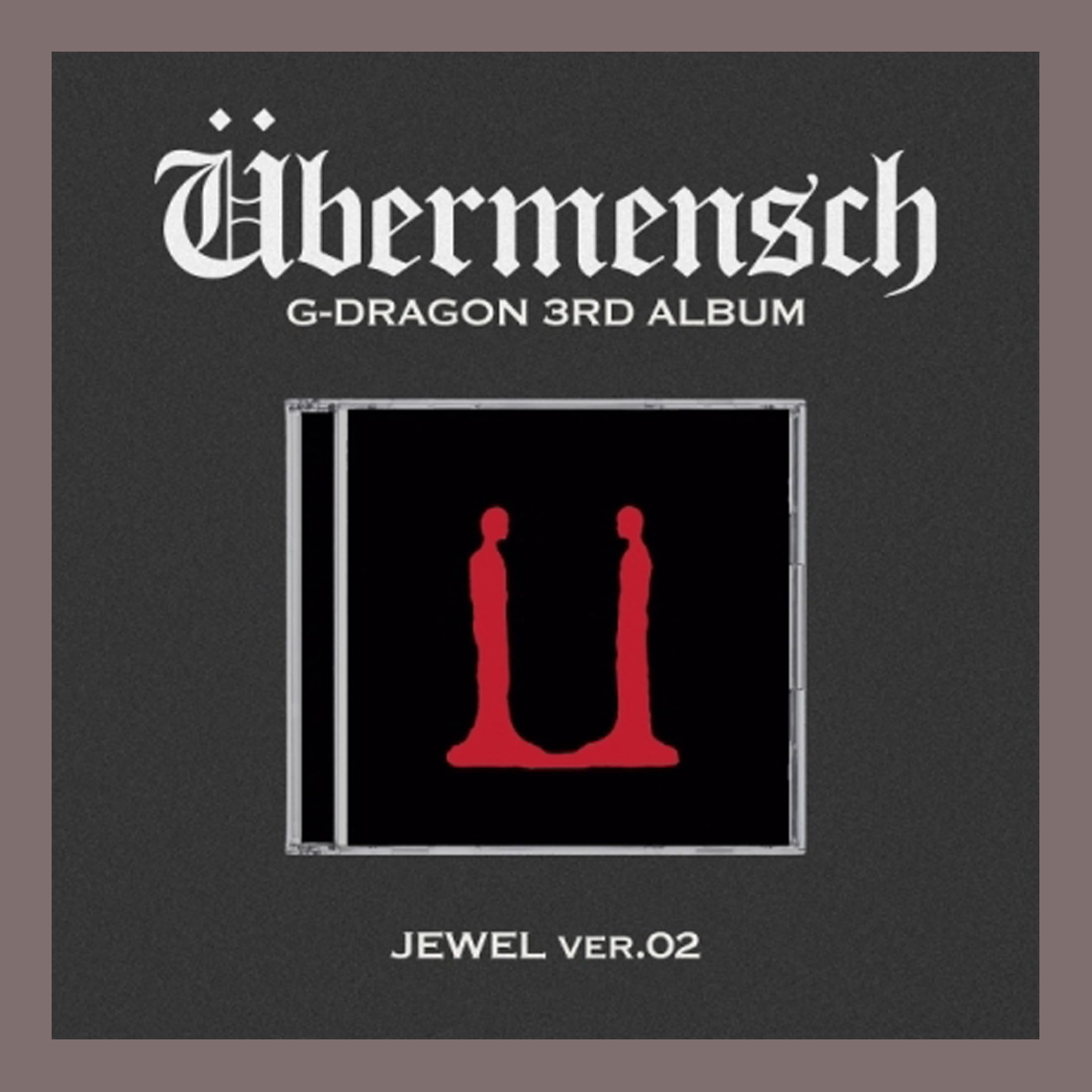 G-DRAGON ÜBERMENSCH 3rd Album UBERMENSCH (JEWEL Ver. 2) JEWEL Version 2