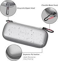 Vista 2 de RLSOCO Funda para maquinillas de afeitar, funda rígida compatible con Gillette Fusion5 y Proglide Shield para hombre (solo bolsa)