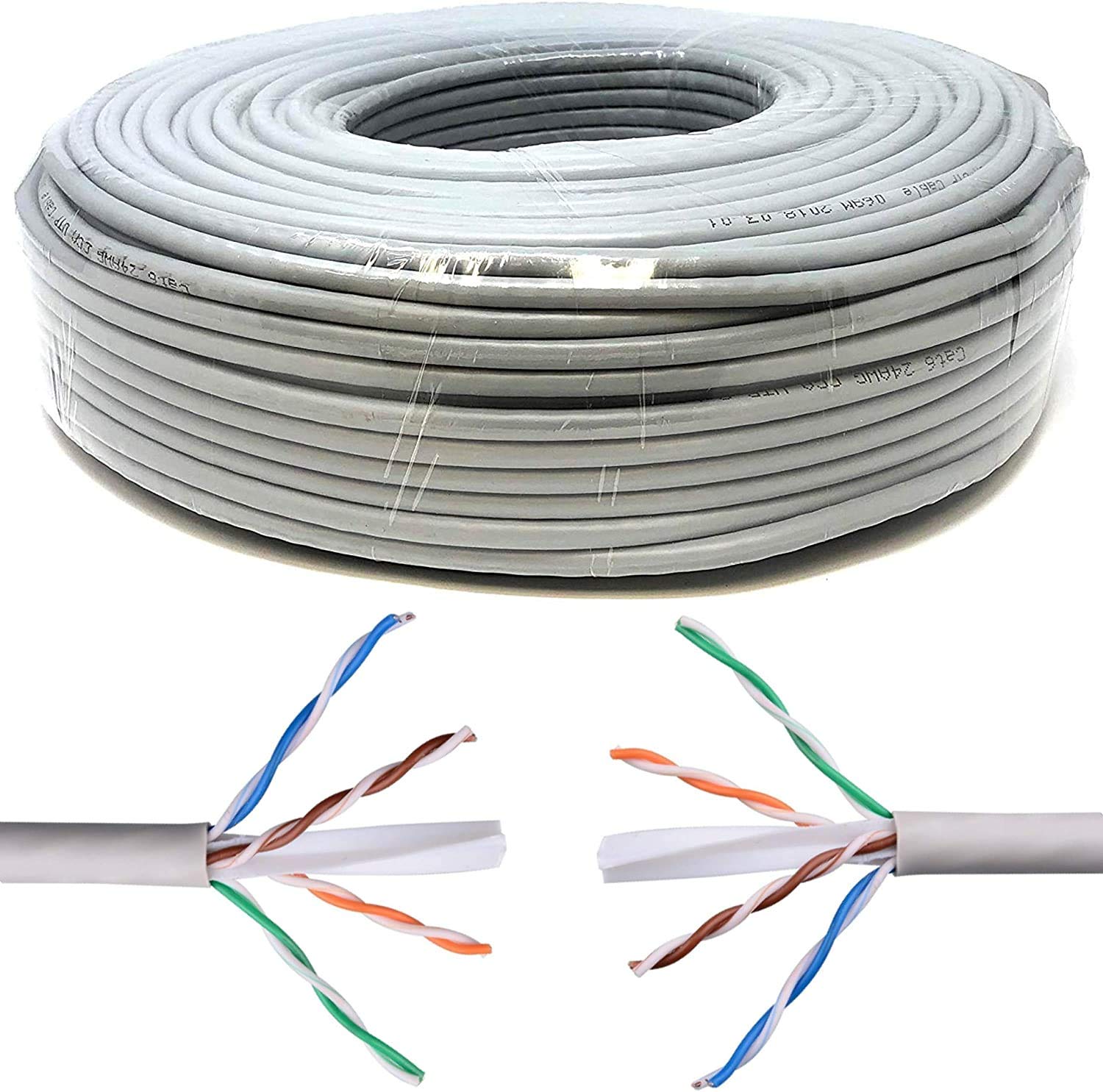 MATASSA 305 MT METRI CAVO DI RETE UTP CAT 7 LAN ETHERNET M BOBINA INTERNET ADSL