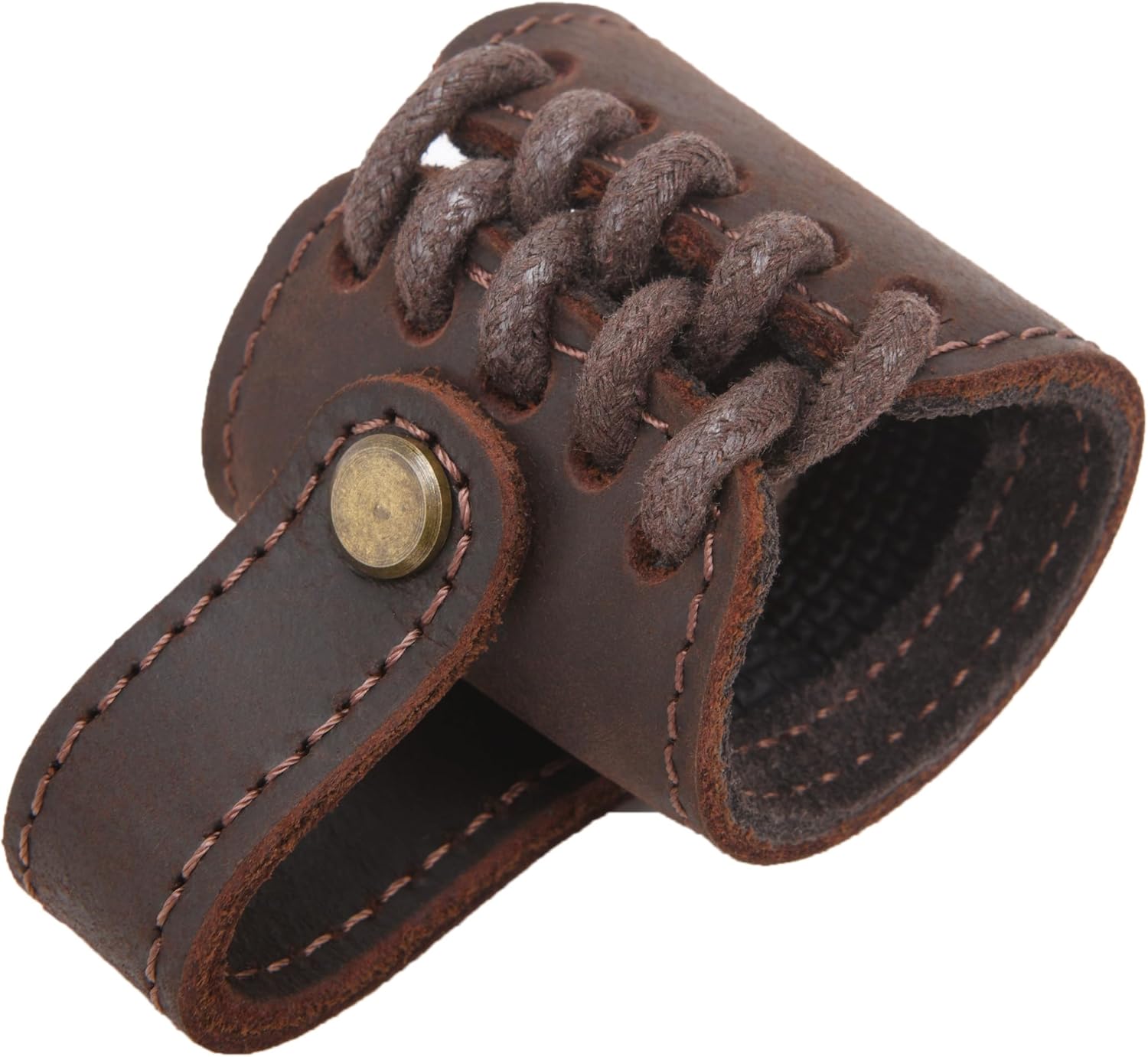 Adjustable Holster Leather Gun Sling Barrel Mount for Not Drilling Wood of Your Rifle or Shotgun