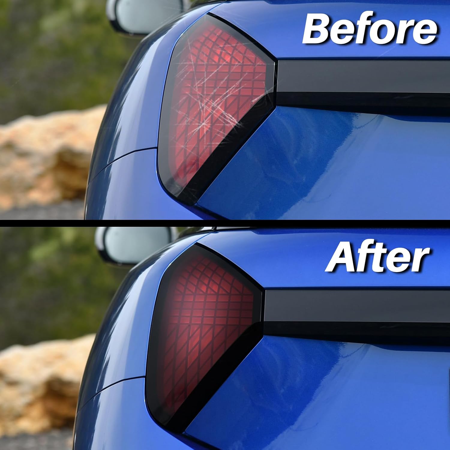 KUNGKIC for Mini Cooper 2024 2025 S F65 F66 F67 Taillight Protection Film TPU Scratch Guard Non-Yellowing Self-Healing Exterior Accessories