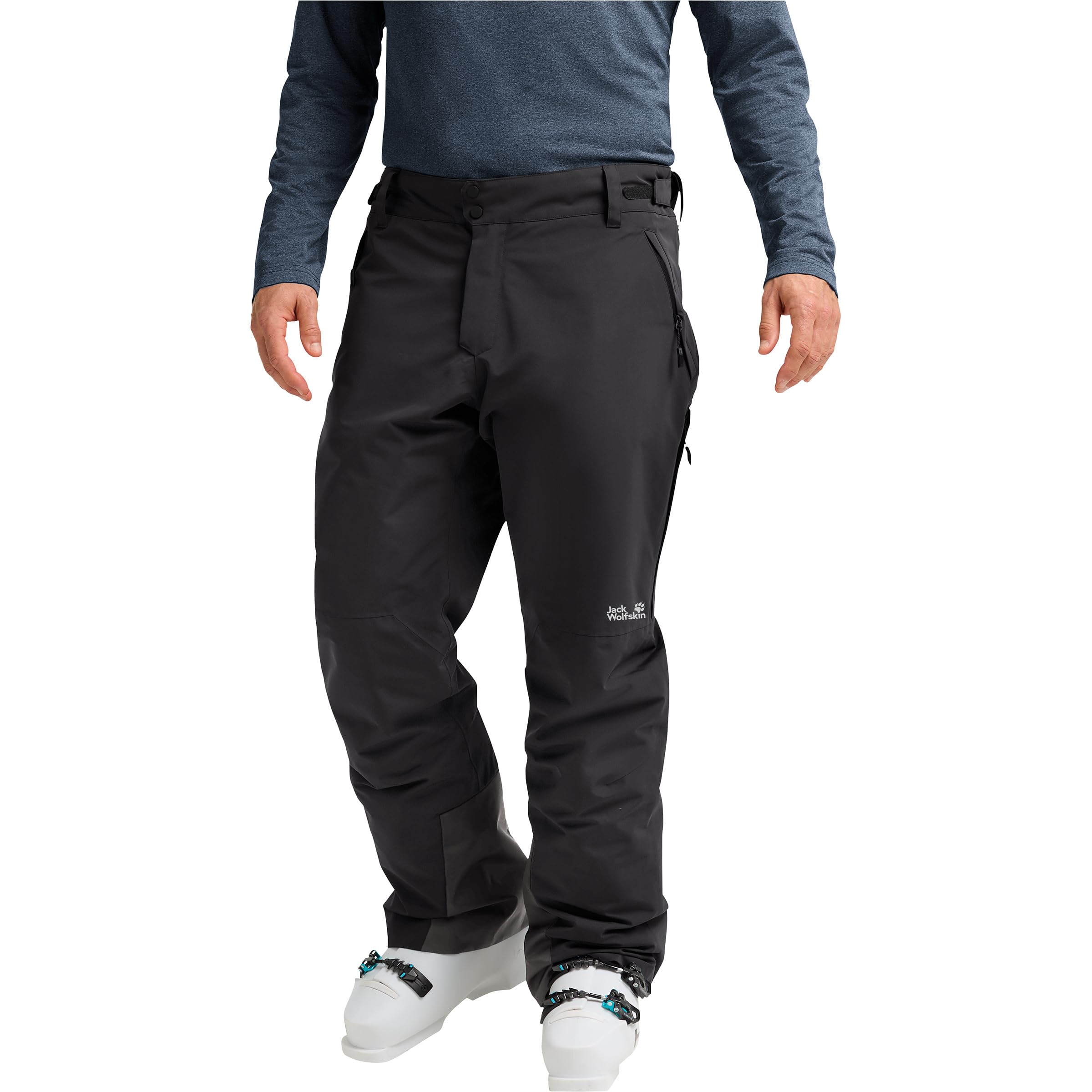 Jack Wolfskin Herren Flowline 2l Ins Hose, Black, L