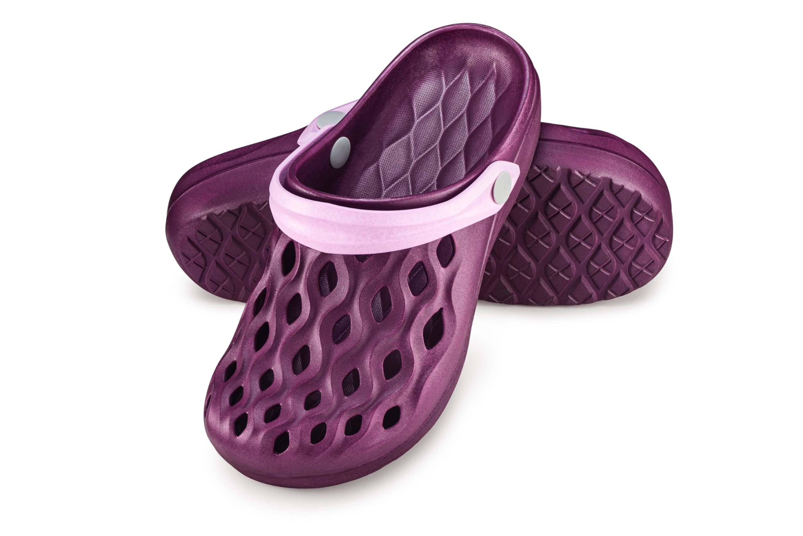 ESTRO Gartenclogs Damen Clogs Gummi - Gummi Gartenschuhe Damen Clogs Herren Garten Leicht Gummischuhe Herren Sommer CF01