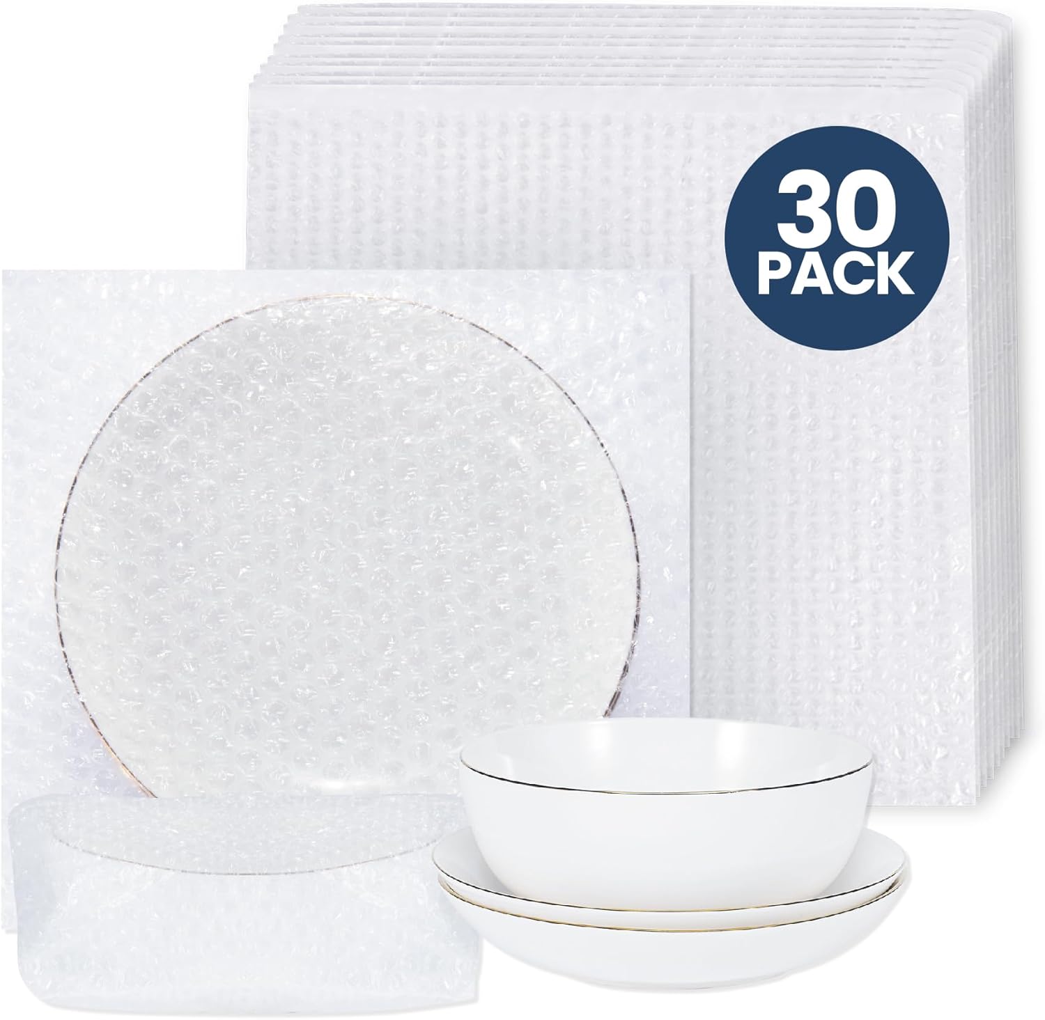 Self Seal Bubble Pouches 13x13 (30pcs) by Alternium