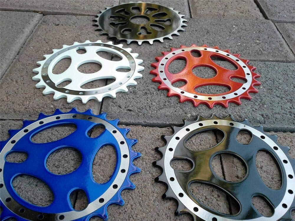 rianiq07 Bicycle Sprockets for BMX Bikes, CNC MACHINED, 25T BMX