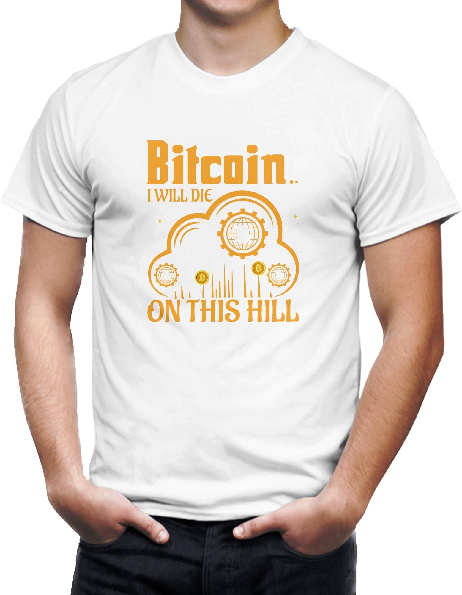 Seek Buy Love Bitcoin Crypto Enthusiast T-Shirt, I Will Die On This Hill, Cryptocurrency Tee, Blockchain Apparel, Digital Currency Gift, BTC Shirt