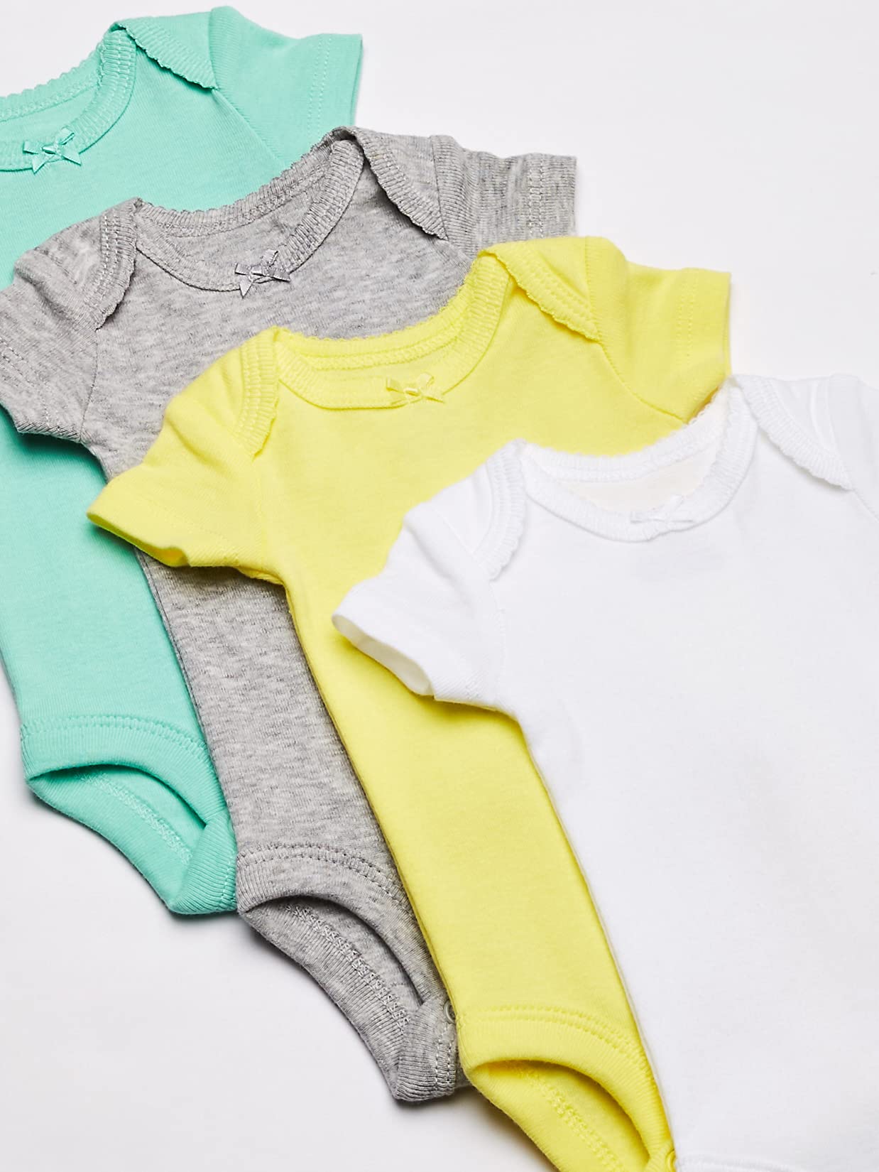 Carter's Baby Girls' 8-Pack Short-Sleeve Bodysuits