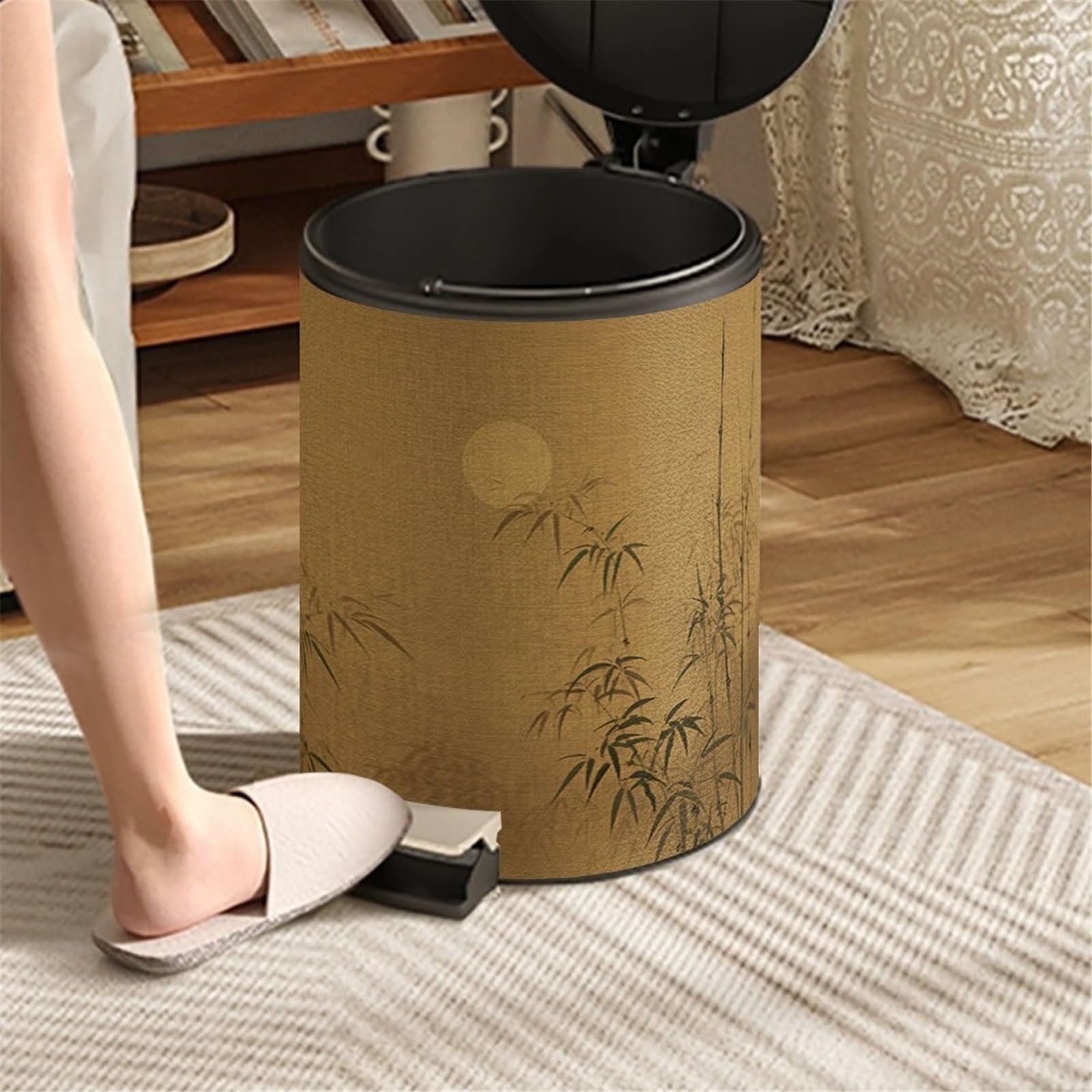 Cubo de basura y residuos para interiores de cocin Papelera, Oficina, Baño, Hotel bote de basura