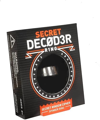 Miniatura 2 de Authentic Retroworks - Anillo decodificador de mensajes secretos Project Mc2