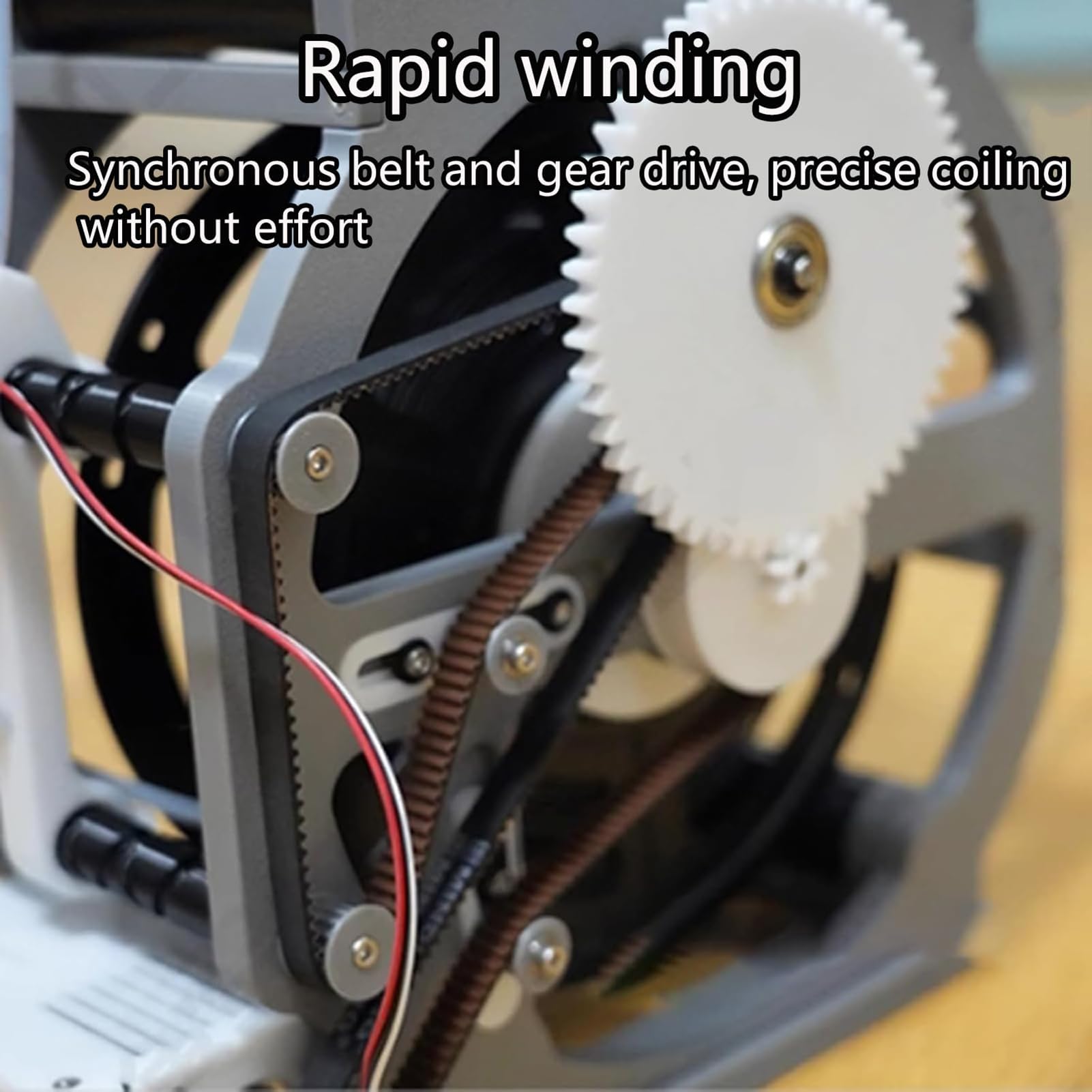 Elektrische Spulenwickelmaschine mit intelligenter Start/Stopp-Funktion für 3D-Druckfilamente