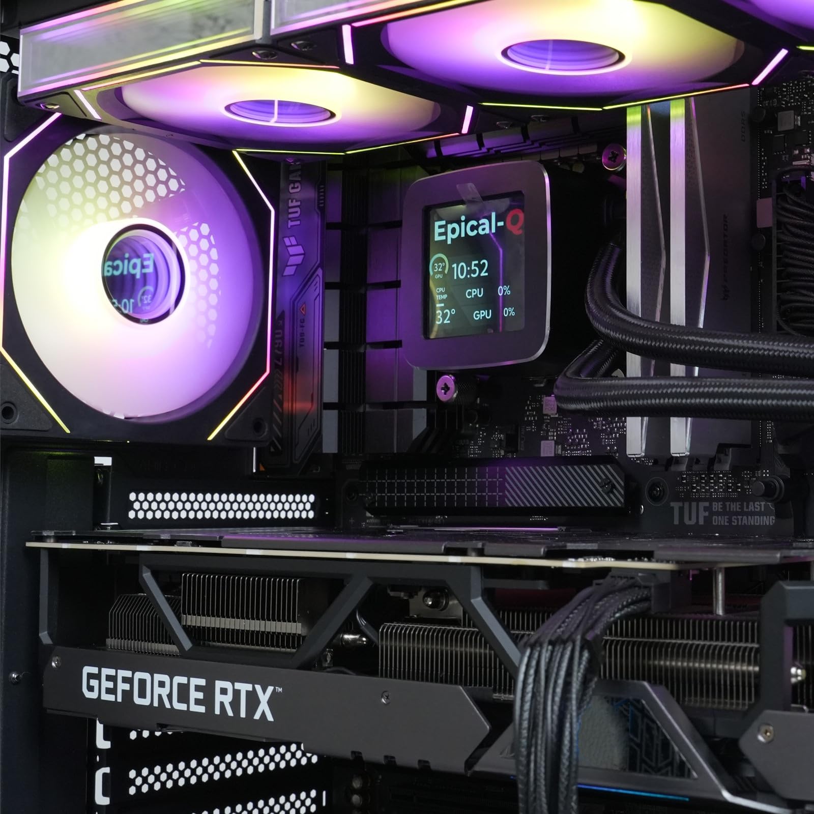 Epical-Q Ordenador sobremesa Gaming Valronter AMD Ryzen 7 7800X3D, 32GB, 1TB SSD NVME, RTX 5070 + Windows 11 Pro