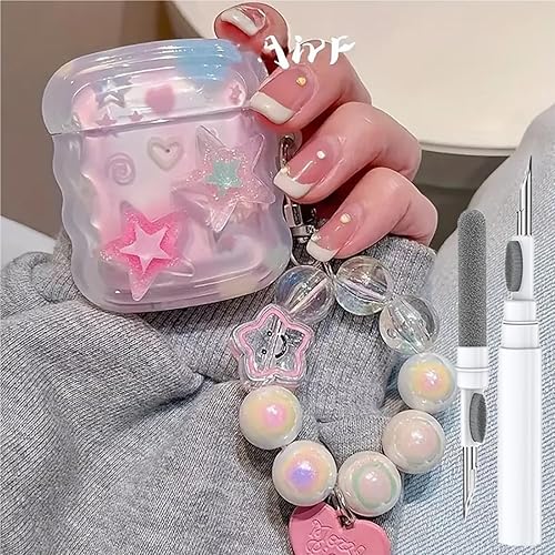 Miniatura 7 de Linda funda de perro para Airpod Pro 2019Pro 2 Gen 20192022, divertida funda Kawaii de dibujos animados 3D con kit de limpieza y llavero para Apple
