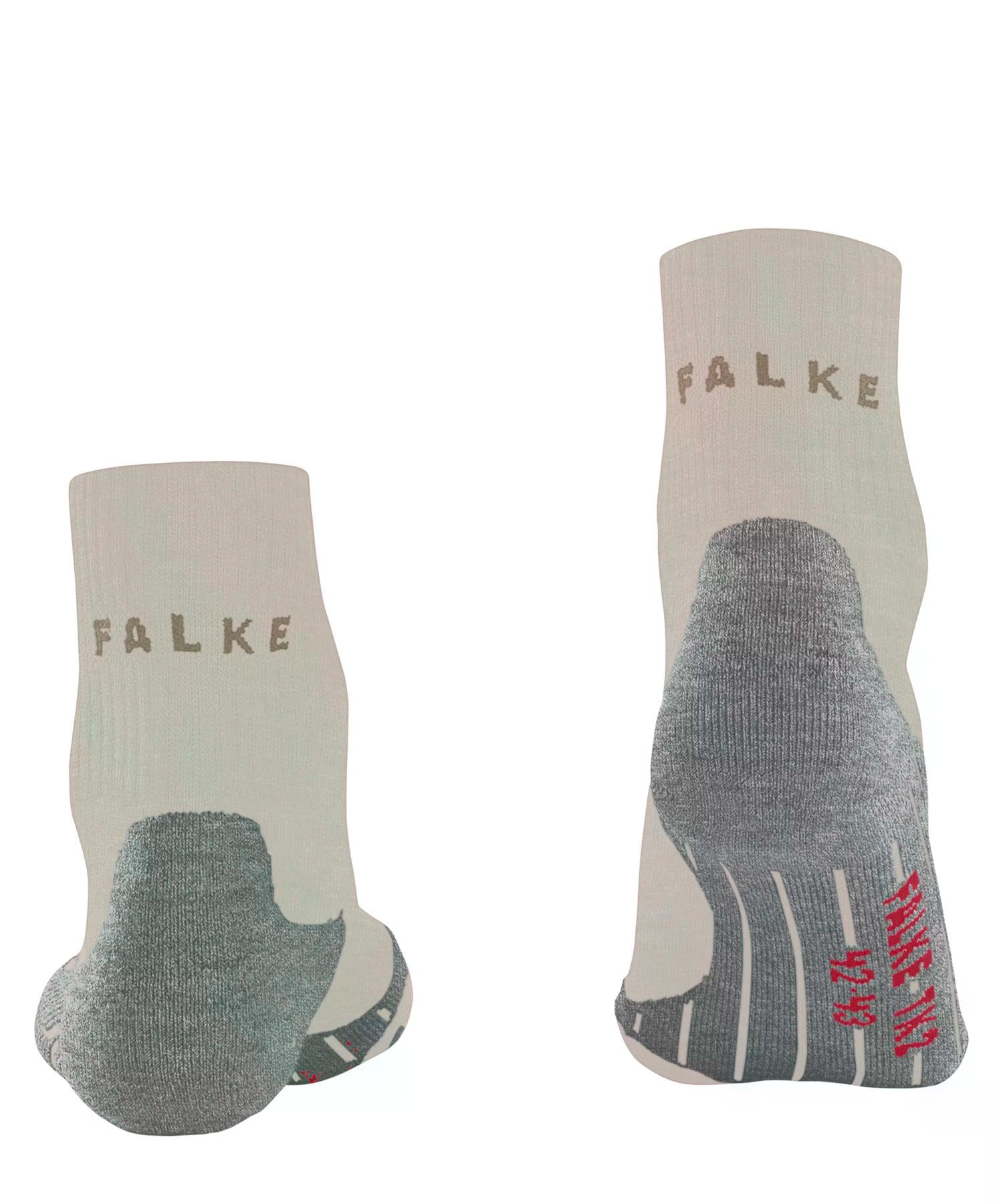 FALKE femme TK2 Short chaussettes de randonnée rembourrage moyen anti-ampoule chaudes courtes respirantes séchage rapide régulation climatique anti-odeur laine fil fonctionnel 1 paire