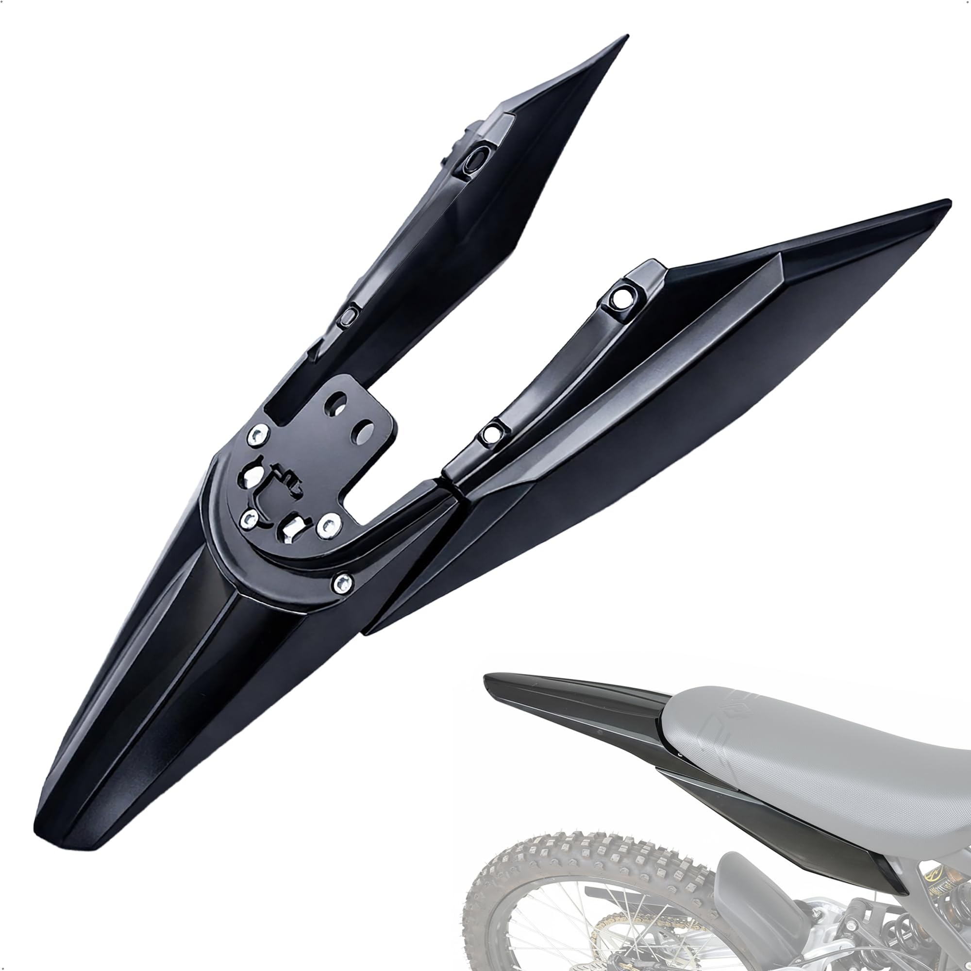 Amazon.com: GritShift Extended Rear Fender with Side Shrouds for