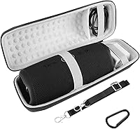 Vista 1 de Geekria Funda protectora compatible con JBL Charge 5, Charge 4 altavoz Bluetooth portátil, funda protectora de repuesto para viajes, bolsa