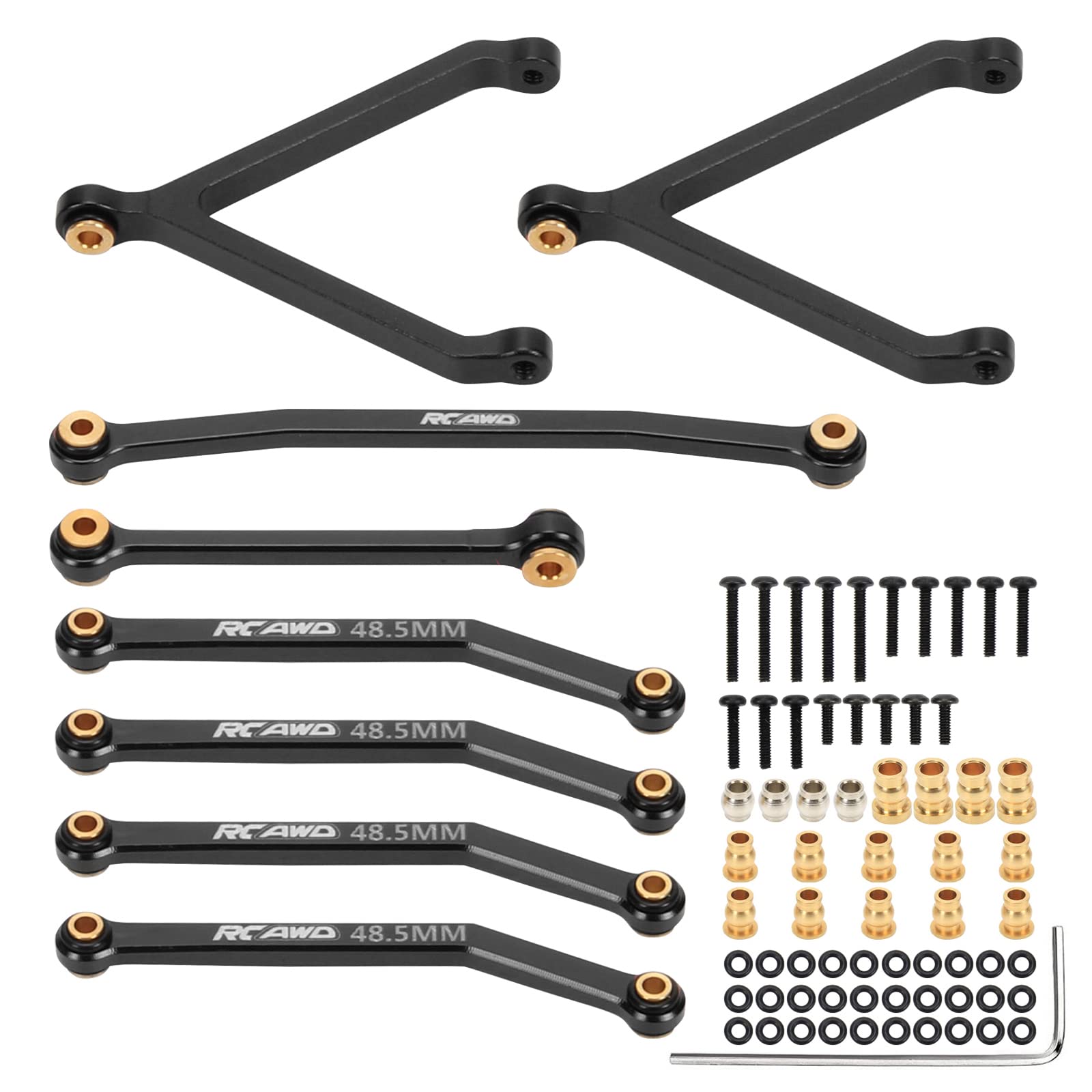 Amazon.com: RCAWD High Clearance Chassis Links Set for FMS 1/24