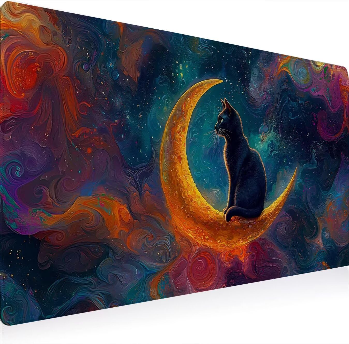 Podkładka pod mysz, podkładka pod mysz XXL 1500 x 800 mm podkładka pod mysz dla graczy, wodoodporna gumowa podstawa, duża podkładka pod mysz do gier na biurko szyte krawędzie wodoodporna