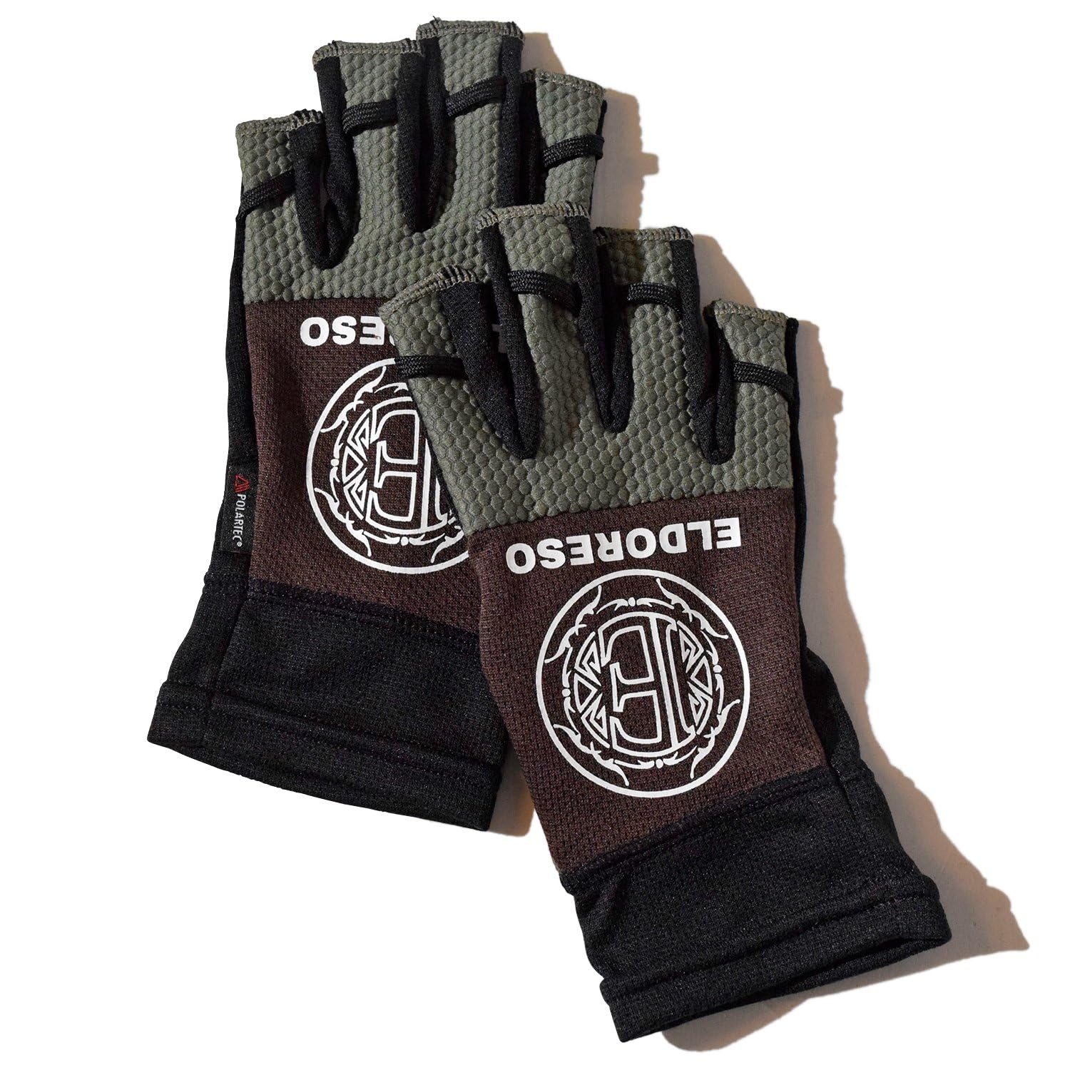 Amazon.co.jp: エルドレッソ ELDORESO Half-Cut Gloves ハーフカット