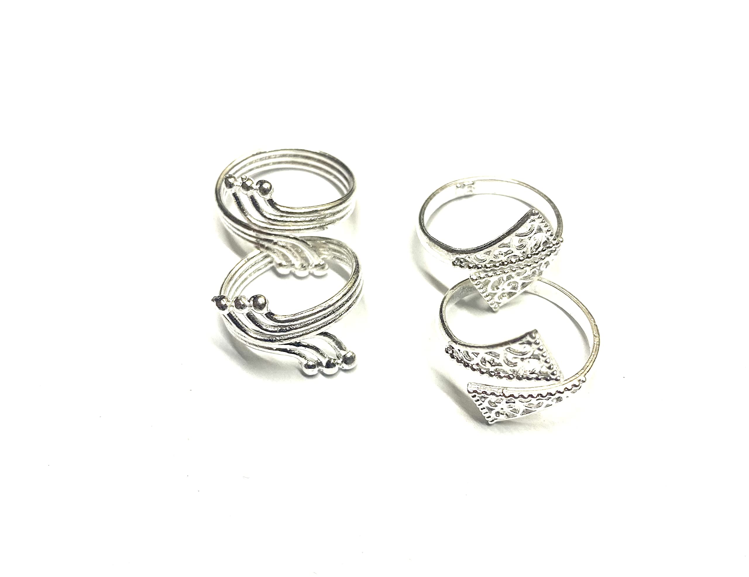 RISYANKA JEWELS Women Stylish alloy toe ring ATR7-picture-56