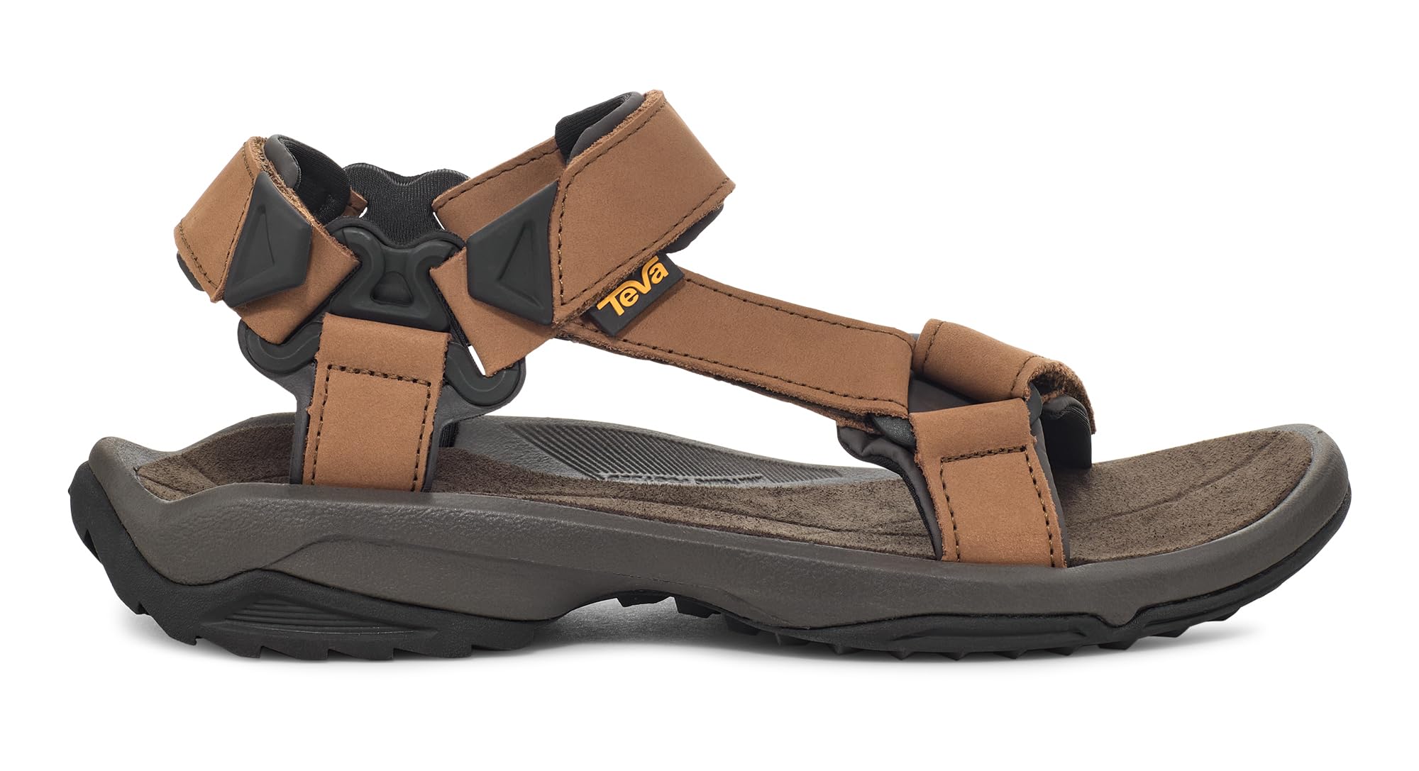 Teva Terra Fi Lite Leather M's, Sandalias de Senderismo para Hombre, Marrón (Brown), 42